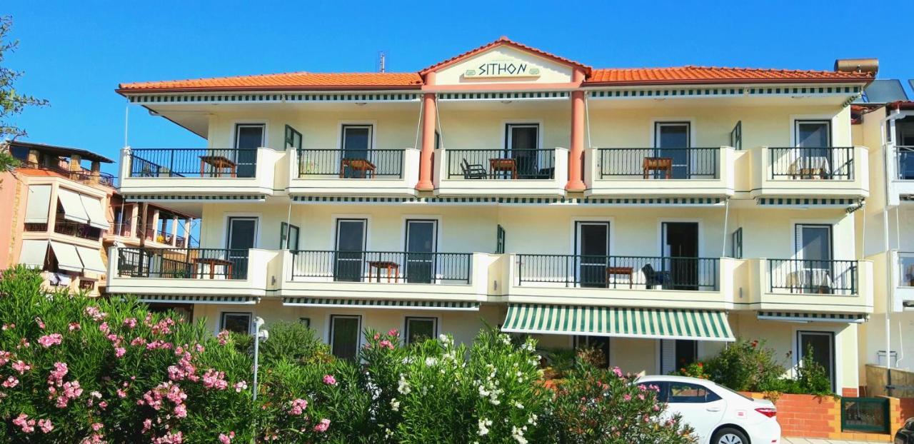 Apartmenthotel Sithon Sarti Exteriör bild