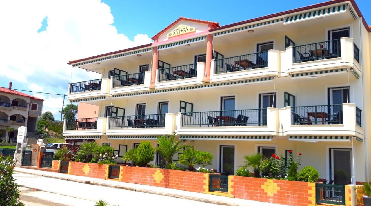 Apartmenthotel Sithon Sarti Exteriör bild