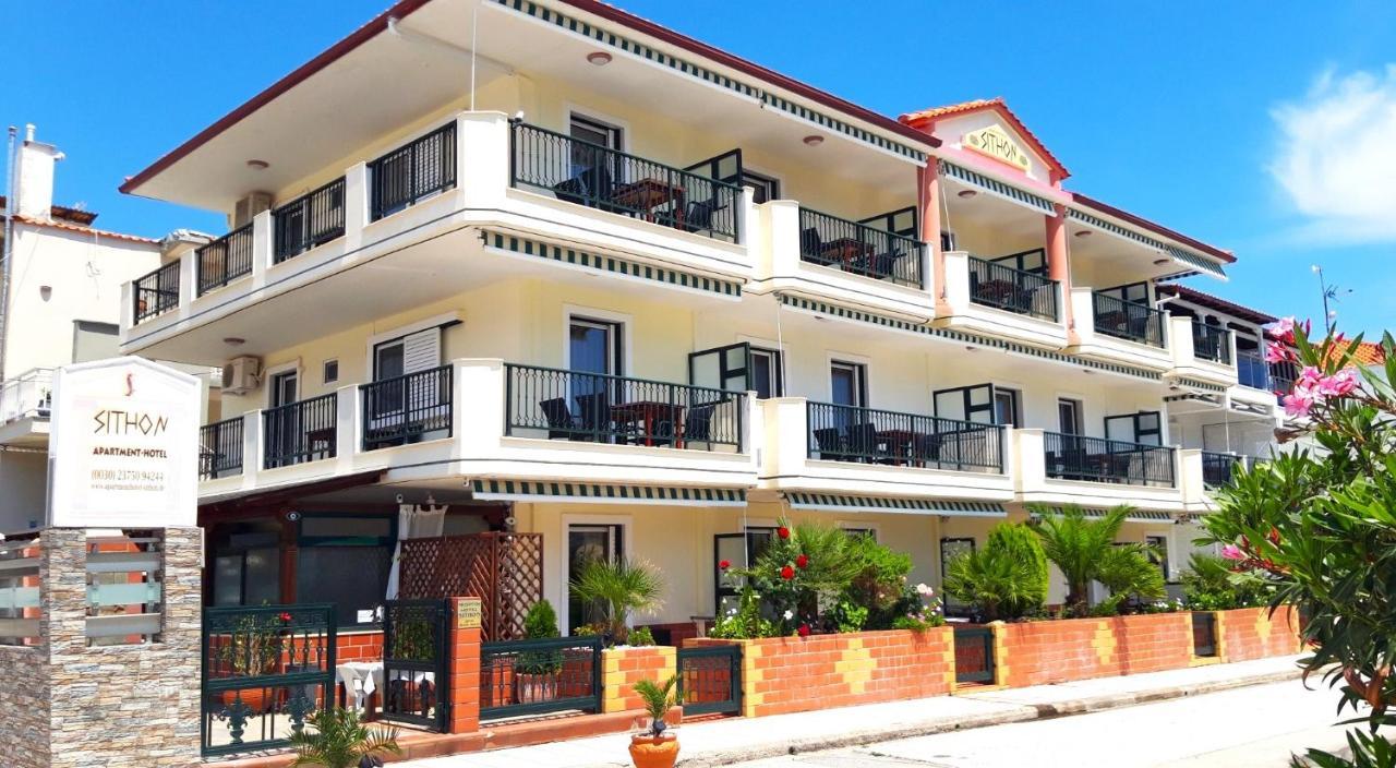 Apartmenthotel Sithon Sarti Exteriör bild